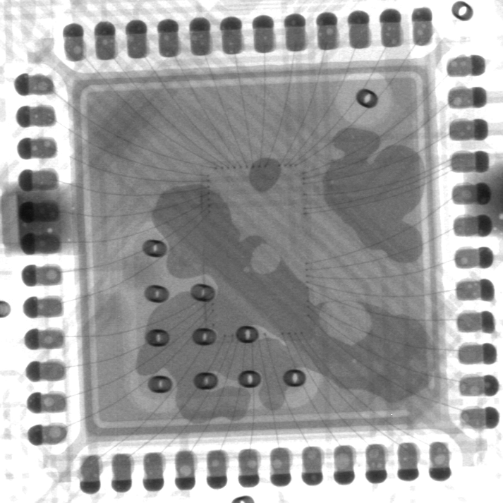 PCB QFN & gold wire