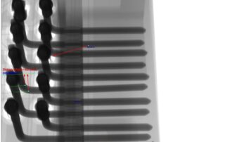 through-hole X-ray inspection NG
